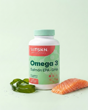 Omega 3 de Salmón Skin Vit Nutrition Company 60 Capsulas