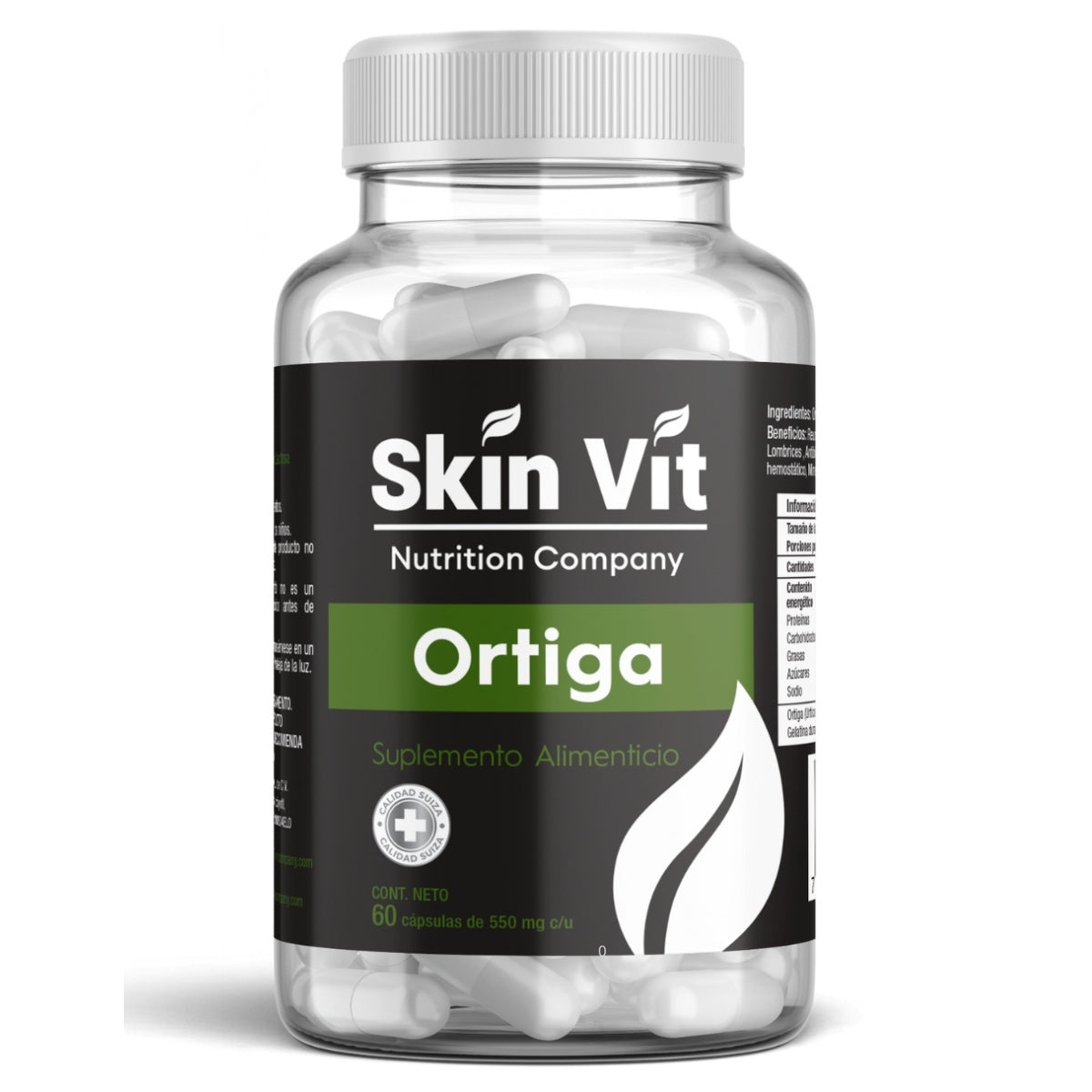 Ortiga Skin Vit 60 Capsulas 550 mg
