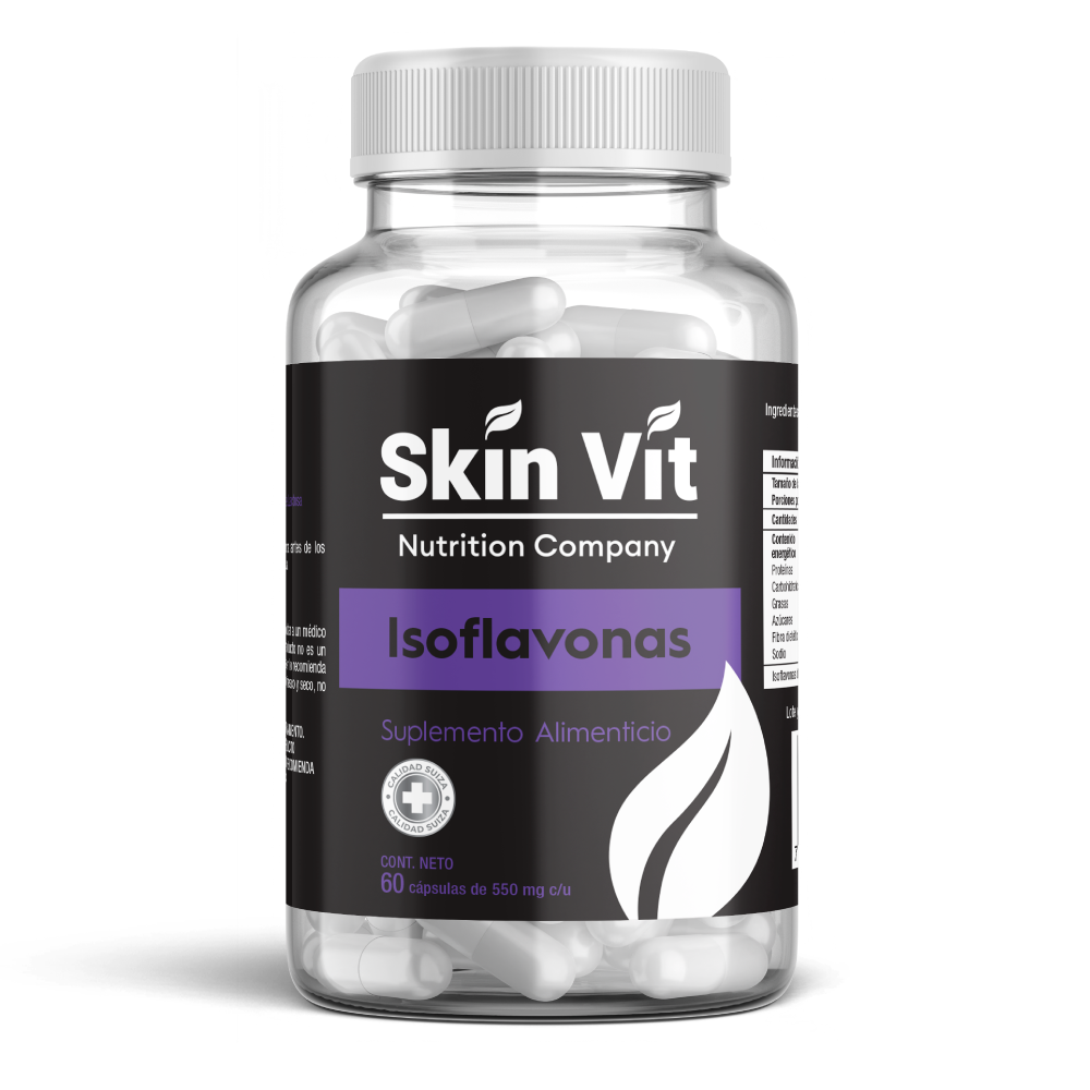 Isoflavonas Skin Vit 60 Capsulas de 550mg