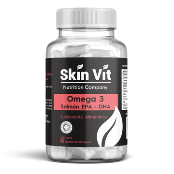 Omega 3 de Salmón Skin Vit Nutrition Company 60 Capsulas